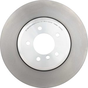 Brembo Brake Kit, Low-Metallic Brake Pads, 348 Millimeter Composite Vented High Carbon Cast Iron Smooth Surface Rotor – KT04504