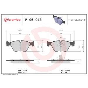 Brembo Brake Kit, Low-Metallic Brake Pads, 325 Millimeter Xtra Vented High Carbon Cast Iron Cross Drilled Rotor – KTX4094