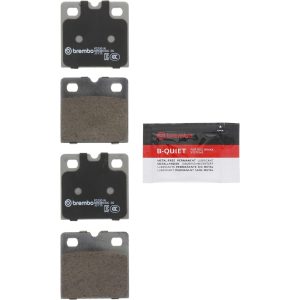 Brembo Brake Pad, Nao, Fmsi Number D971-7872, Ceramic, Set of 4 – P02001N