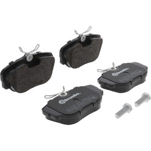 Brembo Brake Pad, Fmsi Number D493-7373, Low-Metallic, Set of 4, With Hardware – P06010