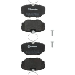 Brembo Brake Pad, Fmsi Number D493-7373, Low-Metallic, Set of 4, With Hardware – P06010
