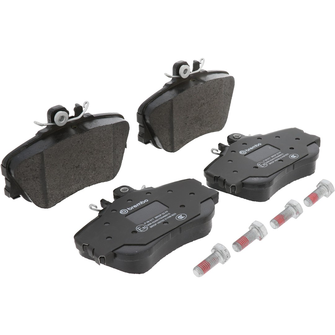 Brembo Brake Pad, Fmsi Number D645-7523, Low-Metallic, Set of 4, With Hardware – P06017