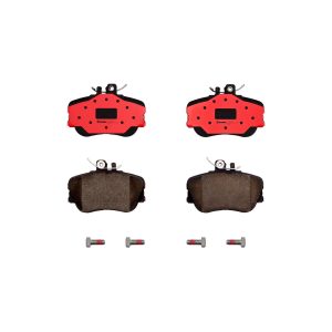 Brembo Brake Pad, Nao, Fmsi Number D645-7523, Ceramic, Set of 4, With Hardware – P06017N
