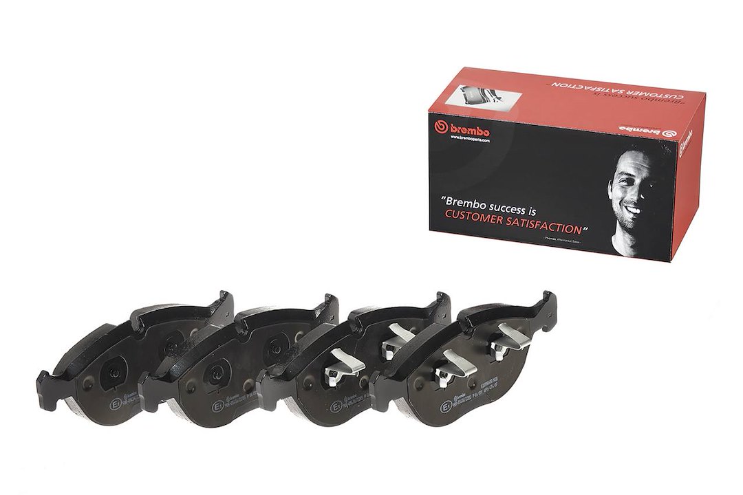 Brembo Brake Pad, Fmsi Number D1115-7561, Low-Metallic, Set of 4 – P06019
