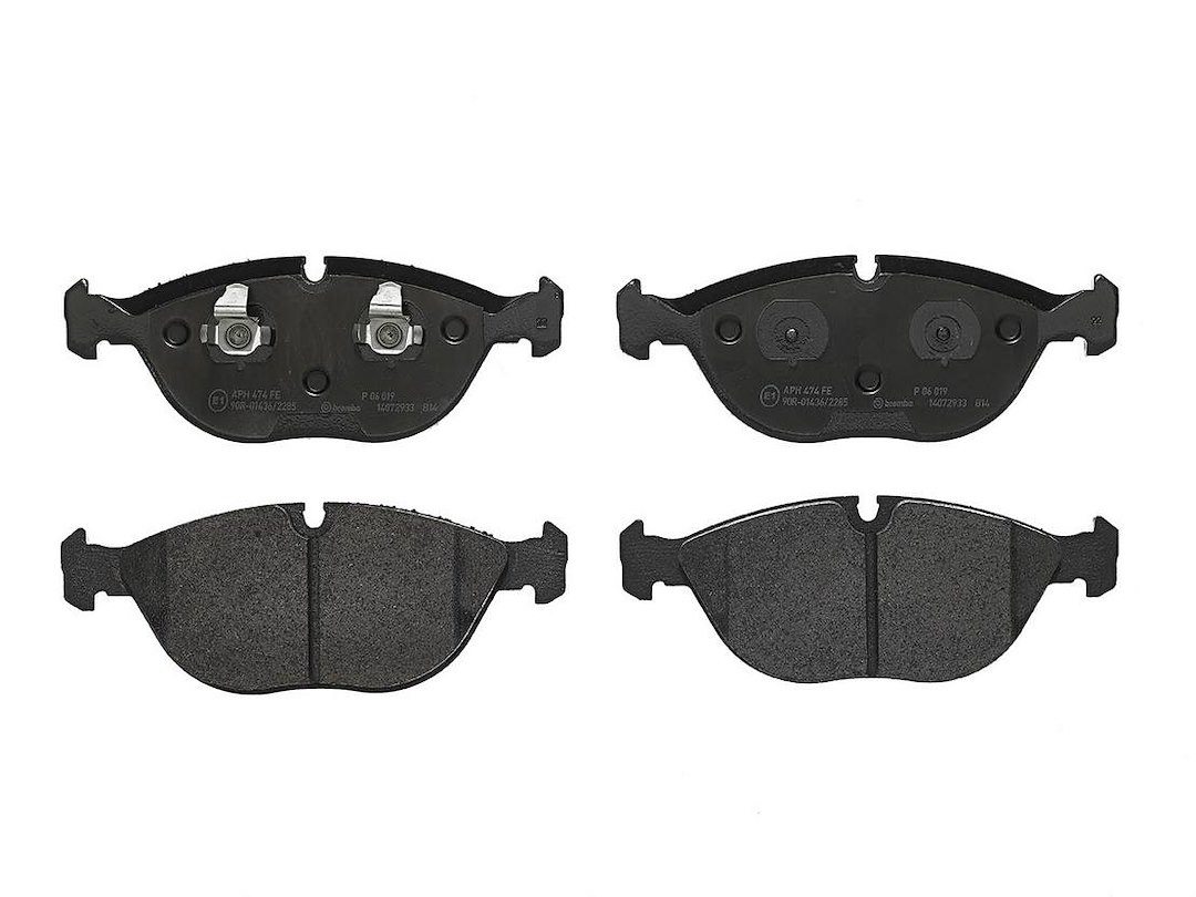 Brembo Brake Pad, Fmsi Number D1115-7561, Low-Metallic, Set of 4 – P06019