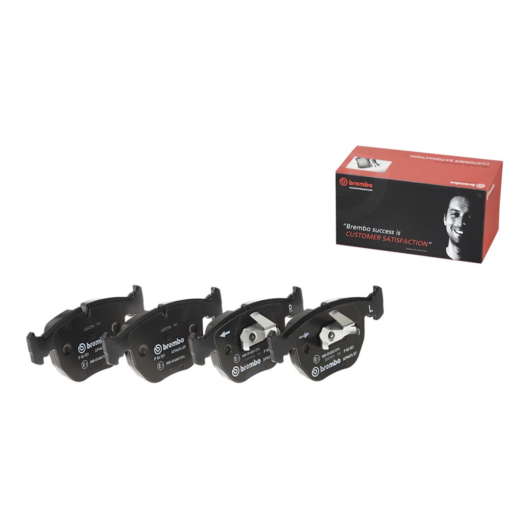 Brembo Brake Pad, Fmsi Number D681-7560, Low-Metallic, Set of 4 – P06021