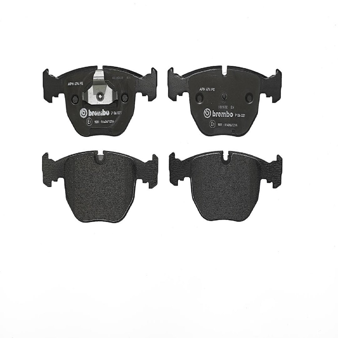 Brembo Brake Pad, Fmsi Number D681-7560, Low-Metallic, Set of 4 – P06021