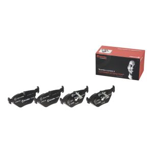 Brembo Brake Pad, Fmsi Number D692-7286/ D692-7567, Low-Metallic, Set of 4 – P06025