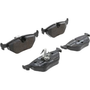 Brembo Brake Pad, Fmsi Number D692-7286/ D692-7567, Low-Metallic, Set of 4 – P06025