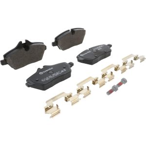 Brembo Brake Pad, Fmsi Number D1308-8423, Low-Metallic, Set of 4, With Brake Caliper Screws – P06034
