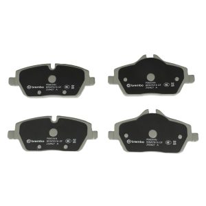 Brembo Brake Pad, Nao, Fmsi Number D1308-8423, Ceramic, Set of 4, With Hardware – P06034N
