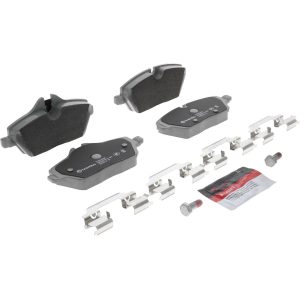 Brembo Brake Pad, Nao, Fmsi Number D1308-8423, Ceramic, Set of 4, With Hardware – P06034N