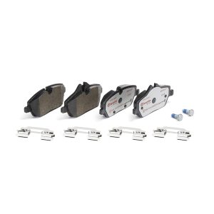 Brembo Brake Pad, Xtra Line, Fmsi Number D1308-8423, Low-Metallic, Set of 4, With Mounting Hardware – P06034X