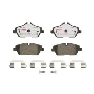 Brembo Brake Pad, Xtra Line, Fmsi Number D1308-8423, Low-Metallic, Set of 4, With Mounting Hardware – P06034X