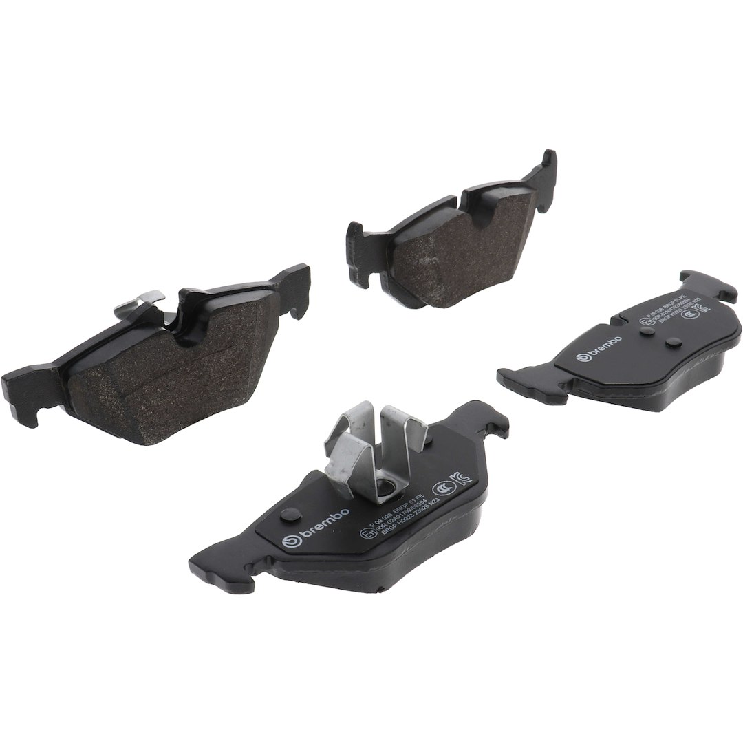 Brembo Brake Pad, Fmsi Number D1267-7286, Low-Metallic, Set of 4 – P06038