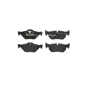 Brembo Brake Pad, Fmsi Number D1267-7286, Low-Metallic, Set of 4 – P06038