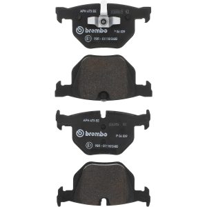 Brembo Brake Pad, Fmsi Number D1170-7427, Low-Metallic, Set of 4 – P06039
