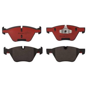 Brembo Brake Pad, Nao, Fmsi Number D1061-7967, Ceramic, Set of 4 – P06040N