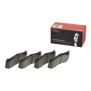 Brembo Brake Pad, Fmsi Number D1371-8483, Low-Metallic, Set of 4 – P06041