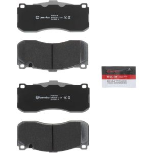 Brembo Brake Pad, Nao, Fmsi Number D1371-8483, Ceramic, Set of 4 – P06041N