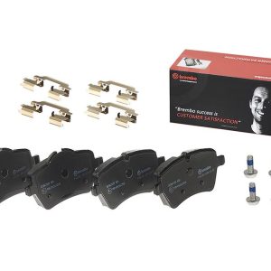 Brembo Brake Pad, Fmsi Number D1204-8324, Low-Metallic, Set of 4, With Hardware – P06051
