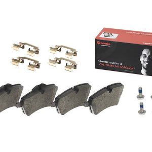 Brembo Brake Pad, Fmsi Number D1204-8324, Low-Metallic, Set of 4, With Hardware – P06051
