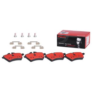 Brembo Brake Pad, Nao, Fmsi Number D1204-8324, Ceramic, Set of 4, With Hardware – P06051N