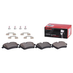 Brembo Brake Pad, Nao, Fmsi Number D1204-8324, Ceramic, Set of 4, With Hardware – P06051N