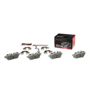 Brembo Brake Pad, Nao, Fmsi Number D1309-8424, Ceramic, Set of 4, With Hardware – P06052N
