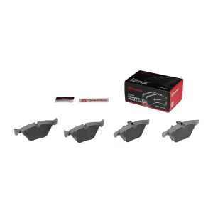 Brembo Brake Pad, Fmsi Number D1260-7799, Low-Metallic, Set of 4 – P06055