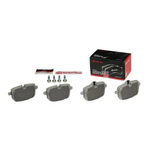 Brembo Brake Pad, Nao, Fmsi Number D1469-8669, Ceramic, Set of 4, With Hardware – P06061N