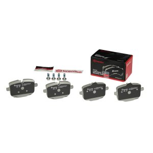 Brembo Brake Pad, Nao, Fmsi Number D1469-8669, Ceramic, Set of 4, With Hardware – P06061N