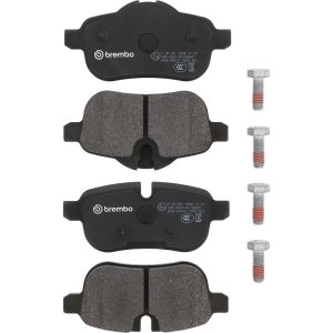 Brembo Brake Pad, Fmsi Number D1433-8550, Low-Metallic, Set of 4, With Hardware – P06062