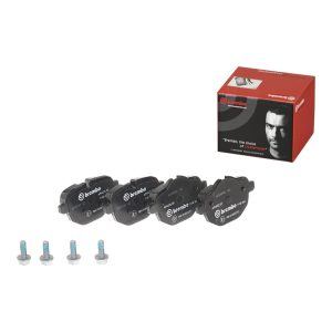 Brembo Brake Pad, Fmsi Number D1473-8672, Low-Metallic, Set of 4, With Hardware – P06064