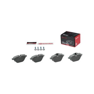 Brembo Brake Pad, Nao, Fmsi Number D1473-8672, Ceramic, Set of 4, With Hardware – P06064N