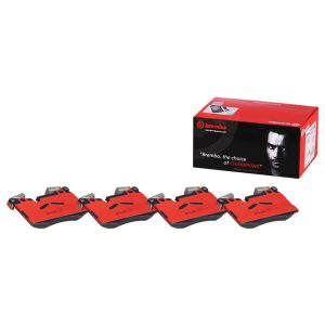 Brembo Brake Pad, Nao, Fmsi Number D1403-8511, Ceramic, Set of 4 – P06068N
