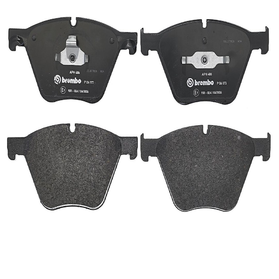 Brembo Brake Pad, Fmsi Number D1443-8594, Low-Metallic, Set of 4 – P06073