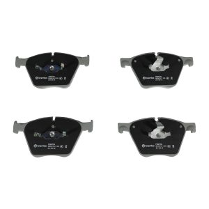 Brembo Brake Pad, Nao, Fmsi Number D1443-8594, Ceramic, Set of 4, With Hardware – P06073N