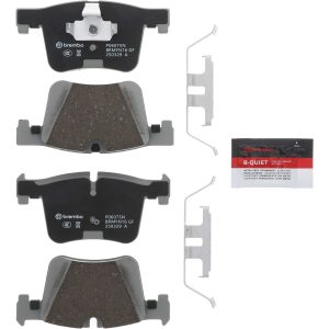 Brembo Brake Pad, Nao, Fmsi Number D1561-8772, Ceramic, Set of 4 – P06075N
