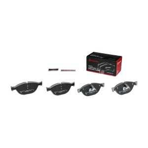 Brembo Brake Pad, Nao, Fmsi Number D1409-8518, Ceramic, Set of 4 – P06076N
