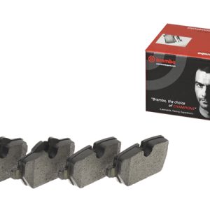 Brembo Brake Pad, Fmsi Number D1554-8764, Low-Metallic, Set of 4 – P06080