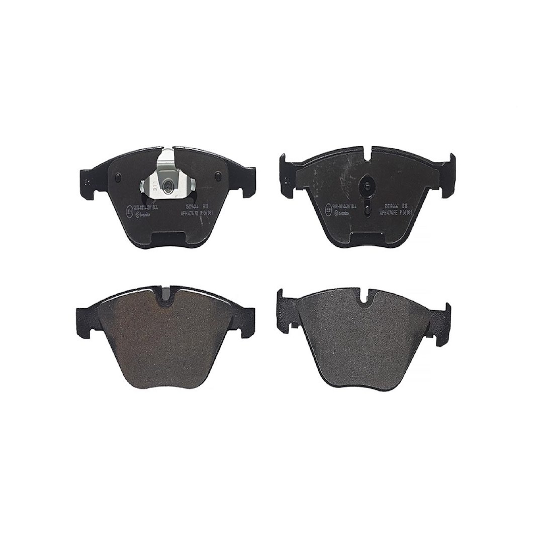 Brembo Brake Pad, Fmsi Number D1260-7799, Low-Metallic, Set of 4 – P06081