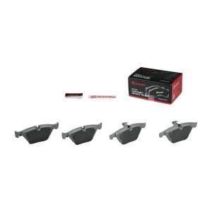 Brembo Brake Pad, Nao, Fmsi Number D1260-7799, Ceramic, Set of 4 – P06081N
