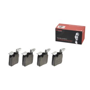 Brembo Brake Pad, Fmsi Number D1656-8885, Low-Metallic, Set of 4, With Hardware – P06087