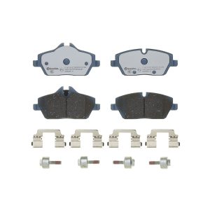Brembo Brake Pad, Beyond Line, Fmsi Number D1308-8992, Low-Metallic, Set of 4, With Mounting Hardware – P06091E