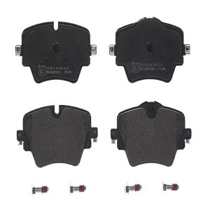 Brembo Brake Pad, Fmsi Number D1892-9120, Low-Metallic, Set of 4, With Brake Caliper Screws – P06093