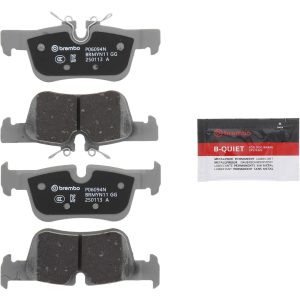 Brembo Brake Pad, Nao, Fmsi Number D1762-8993, Ceramic, Set of 4 – P06094N