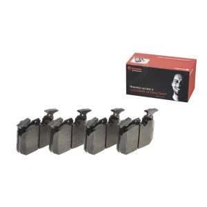 Brembo Brake Pad, Fmsi Number D1880-8822, Low-Metallic, Set of 4 – P06096
