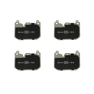 Brembo Brake Pad, Nao, Fmsi Number D1875-8991, Ceramic, Set of 4, With Hardware – P06097N