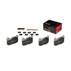 Brembo Brake Pad, Nao, Fmsi Number D1875-8991, Ceramic, Set of 4, With Hardware – P06097N